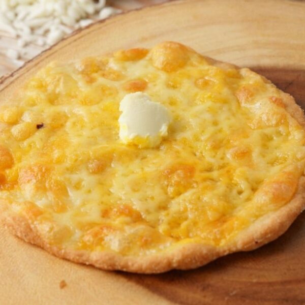 The Keto Four Cheese Manouche (3 net carbs per piece)