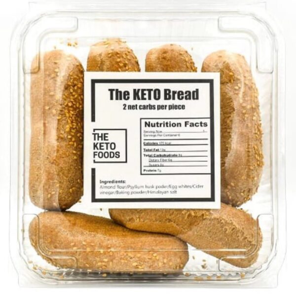 The Keto Bread (2 net carbs per piece)