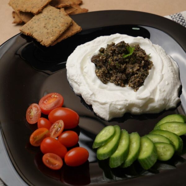Spanish Olive Mix With Labneh