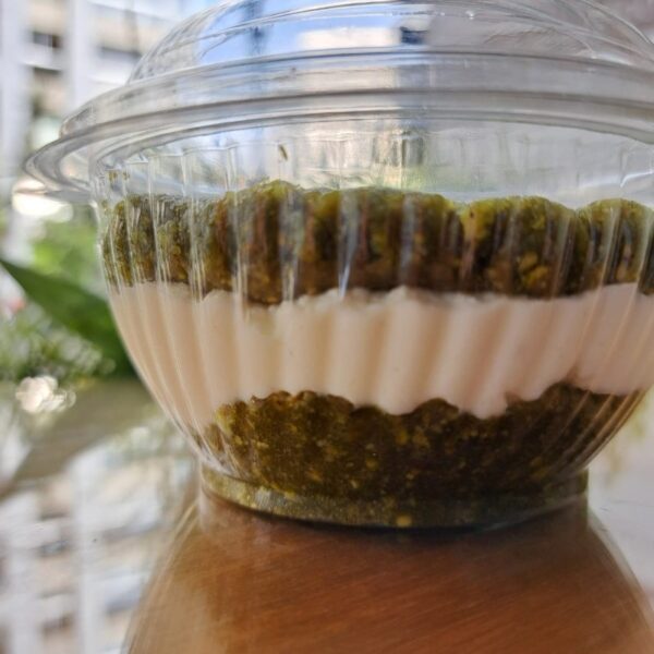The Keto Pistachio Madlouka Cup 135g (1.5 net carbs per tbsp)