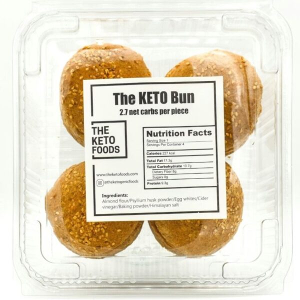 The Keto Bun (2 net carbs per piece)