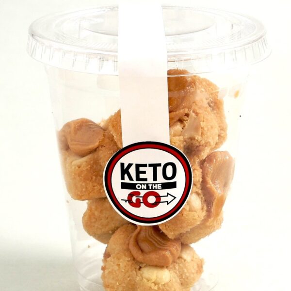 Peanut Butter Cookies On The Go (1 net carb per piece)