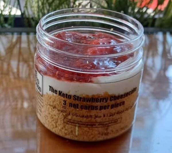 The New Keto Strawberry Cheesecake (3 net carbs per cup)