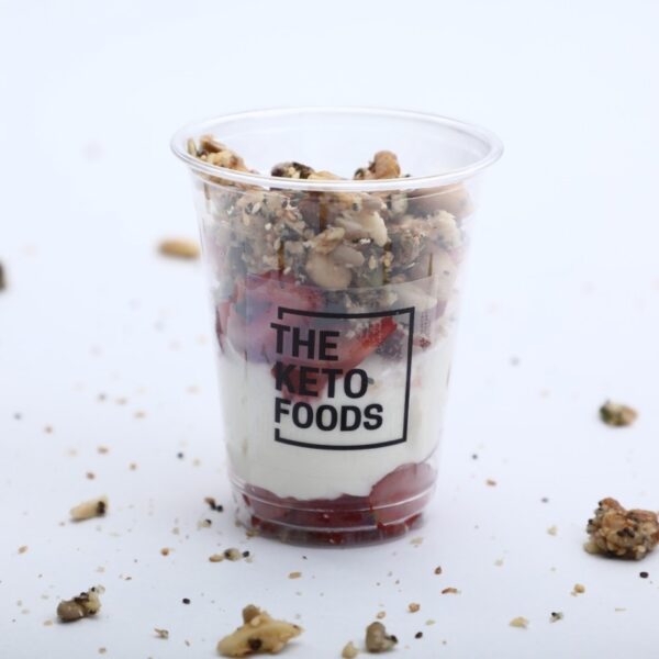 The Keto Granola Parfait (5 net carbs per cup)