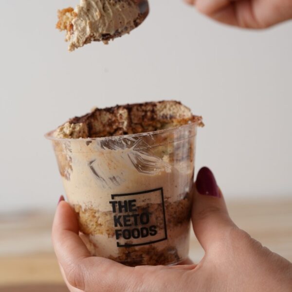 The Keto Tiramisu Cup (4 net carbs per cup)