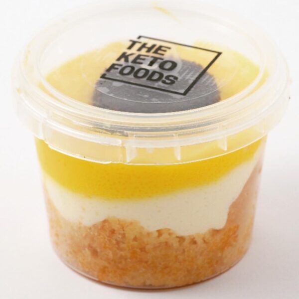 The Keto Lemon Cheesecake Cup (3 net carbs per cup)