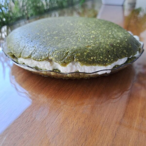 The Keto Pistachio Madlouka Plate 325g (1 net carb per tbsp)