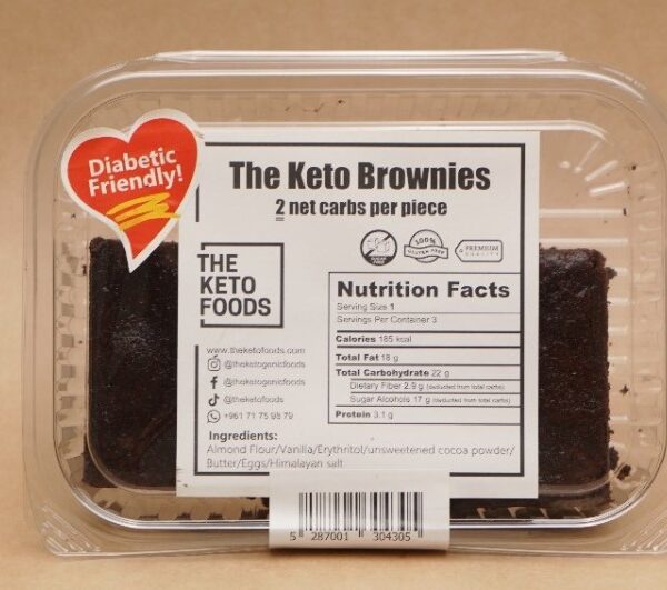The Keto Brownies (2 net carbs per piece)
